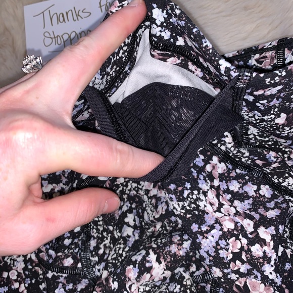 Lululemon leggings floral spritz multi NWOT - Picture 3 of 10